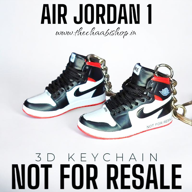 3D Sneaker Keychain AJ1 Not For Resale