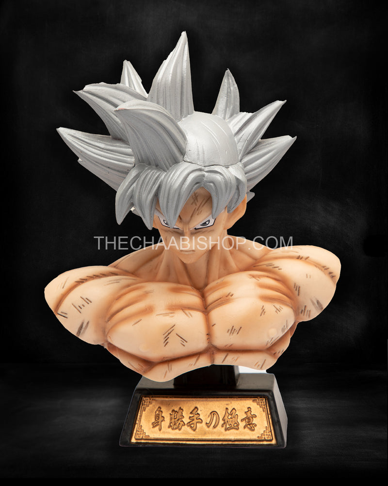 Goku Ultra Instinct Bust Action Figure - The Chaabi Shop