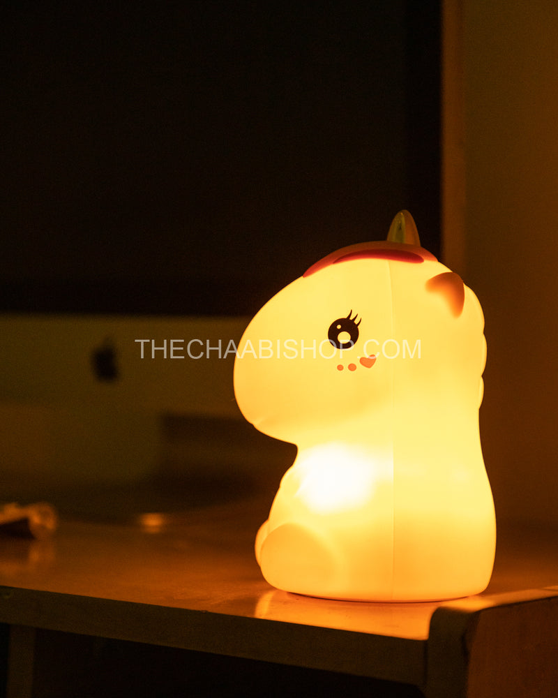 Unicorn LED Lamp Pink - The Chaabi Shop