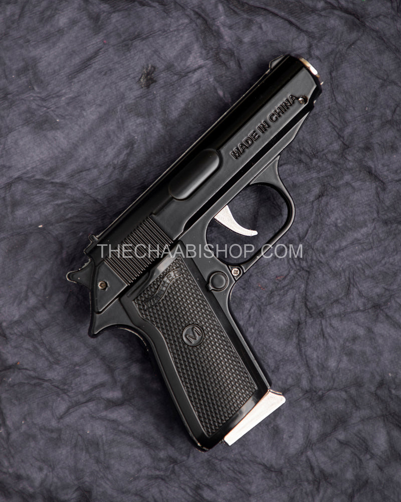Gun Lighter With Knife - The Chaabi Shop