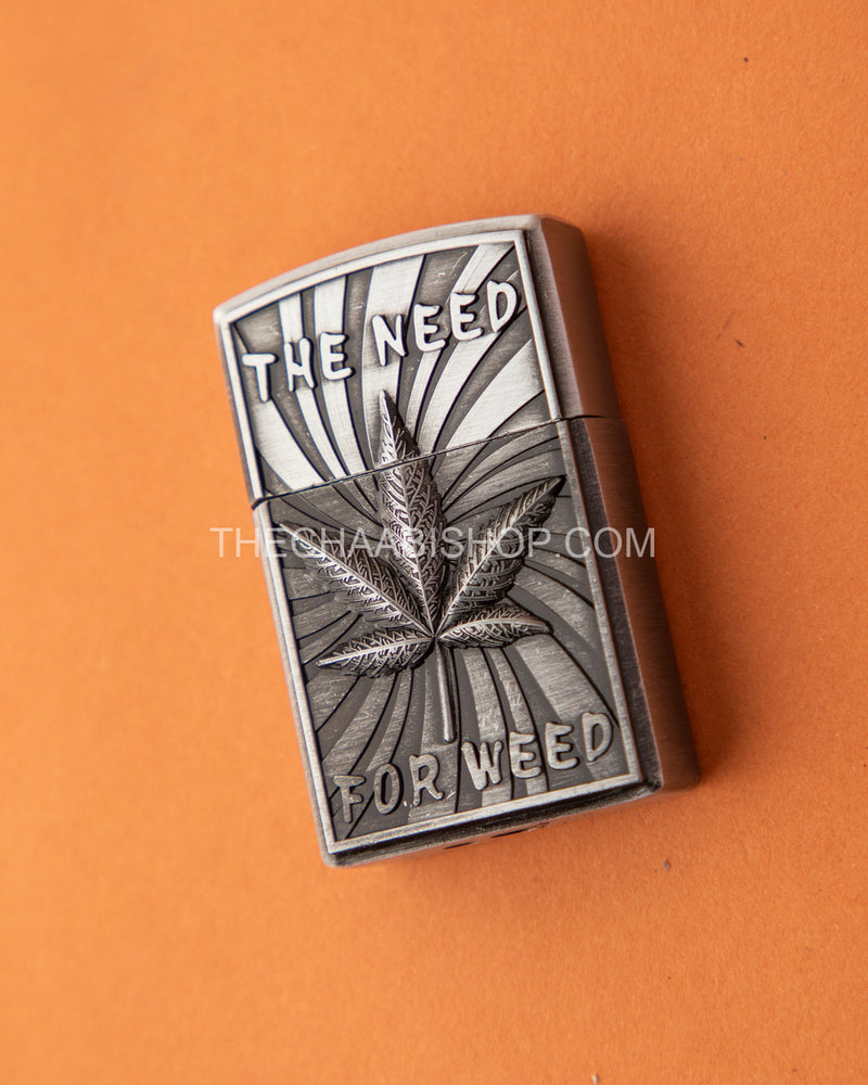 Need For Weed Zippo Lighter - The Chaabi Shop