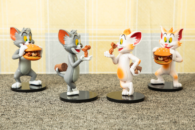 Tom And Jerry Miniature Action Figure Set Of 4 - The Chaabi Shop