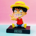 One Piece Luffy Peace Sign Bobblehead - The Chaabi Shop