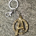 Avengers "A" Official Logo Keychain - The Chaabi Shop
