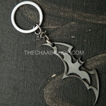 Batman Double Bat Logo Keychain - The Chaabi Shop