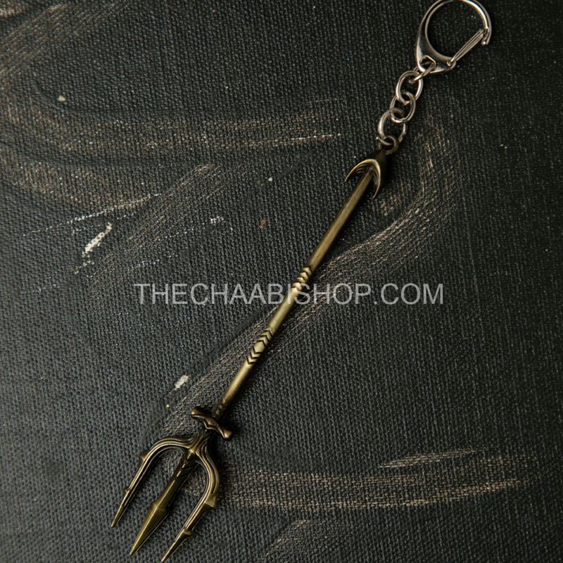 Aquaman Trident Keychain - The Chaabi Shop