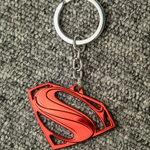 Superman Logo Keychain  - The Chaabi Shop
