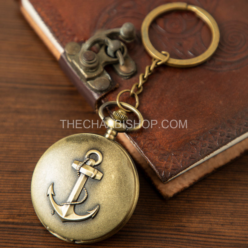 Anchor Pocket Watch - The Chaabi Shop