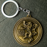GOT House Lannister Logo Keychain - The Chaabi Shop
