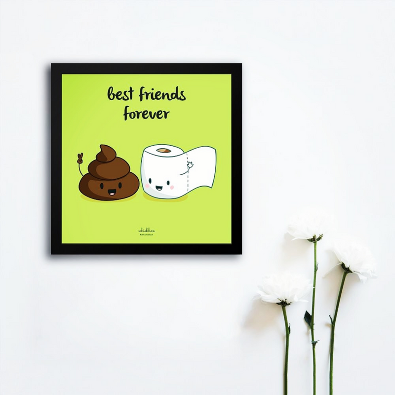 Best Friends Forever Poster Frame - The Chaabi Shop