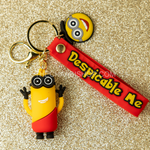 Tim The Minion 3D Rubber Keychain - The Chaabi Shop