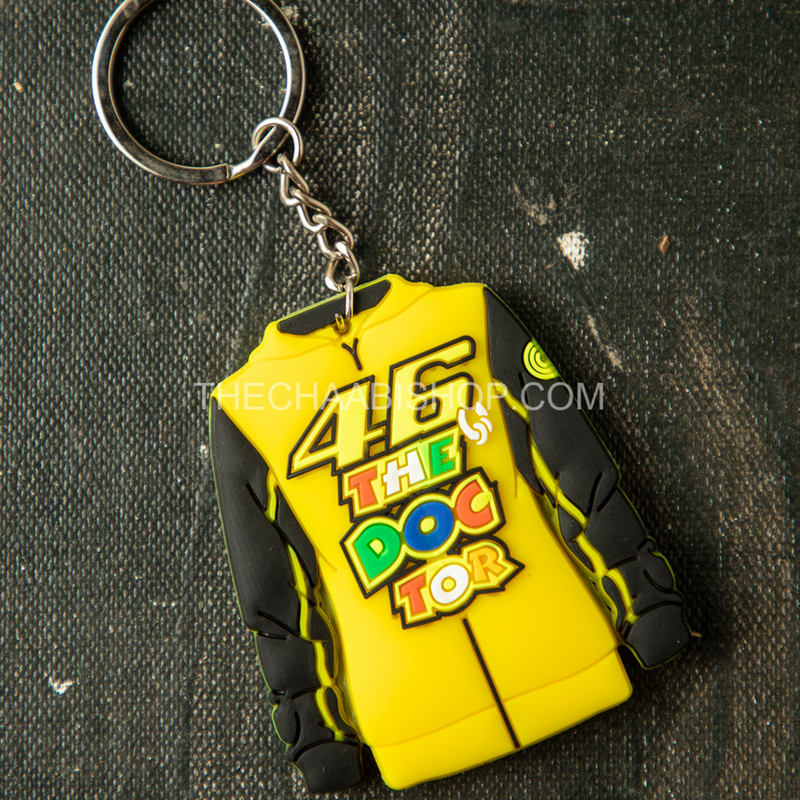 Doctor 46 2D Rubber Keychain - The Chaabi Shop