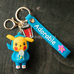 Pikachu Hoodie 3D Rubber Keychain - The Chaabi Shop