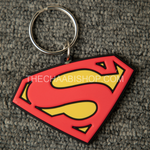 Batman And Superman 2D Rubber Keychain - The Chaabi Shop