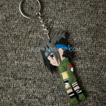 Naruto And Kakashi 2D Rubber Keychain - The Chaabi Shop