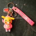 Pikachu Hoodie 3D Rubber Keychain - The Chaabi Shop