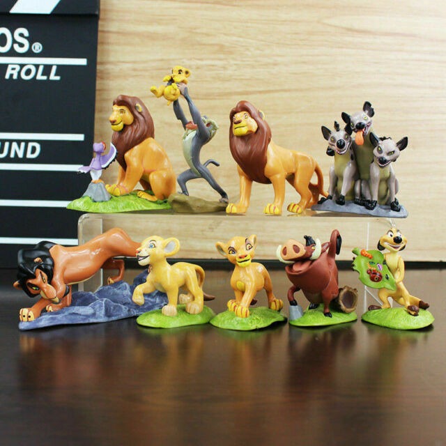 Lion King Miniature Action Figure Set Of 9 - The Chaabi Shop